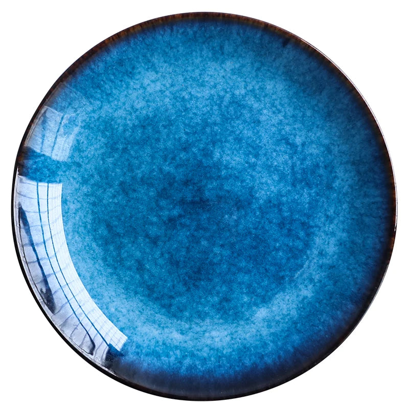 deep sea round dinner plate