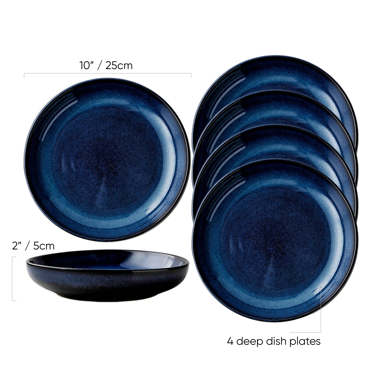 Laguna Deep Dish Dinner Plate