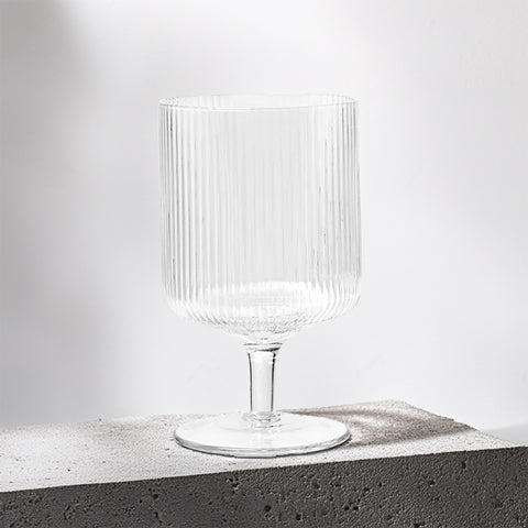 Gatsby Ripple Goblet Wine Glasses