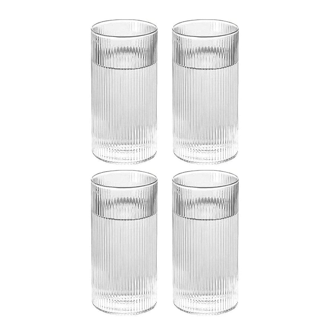 GatsbyTall Ripple Drinking Glass