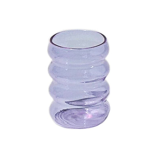 Bubble Insulated Drinking Glass In Lilac