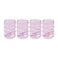 Bubble Insulated Drinking Glass In Pink