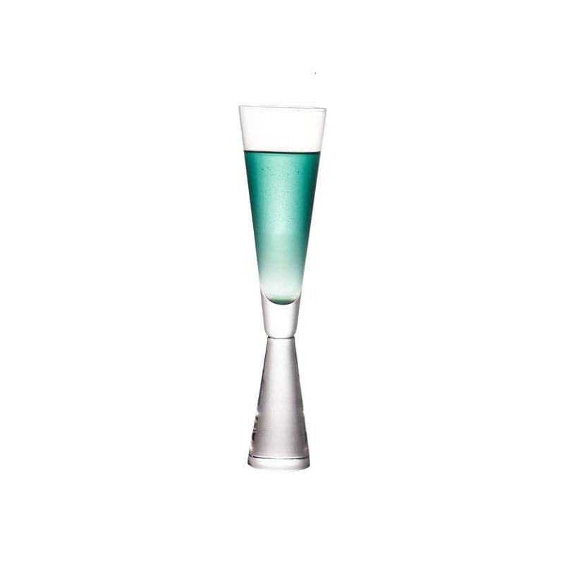 Geo Champagne and Cocktail Glass Set