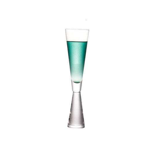 Geo Champagne Glass