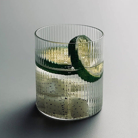 Short Ripple Drinking Glass