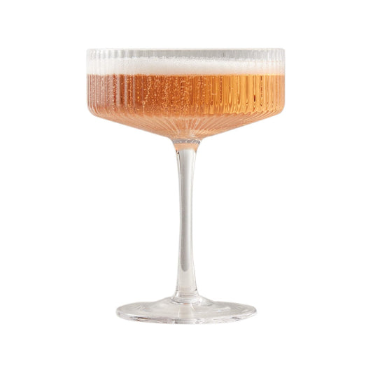 Gatsby Ripple Coupe Glasses