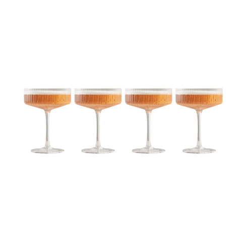 Ripple Coupe Glasses