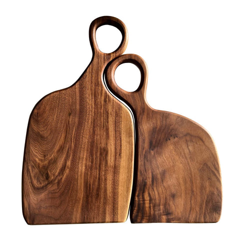 Romeo and Juliet Wooden Serving Platter Set